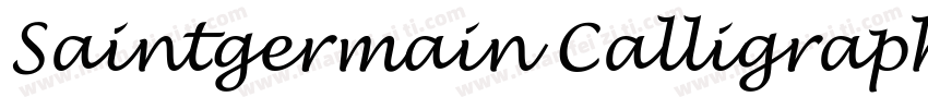 Saintgermain Calligraphy字体转换